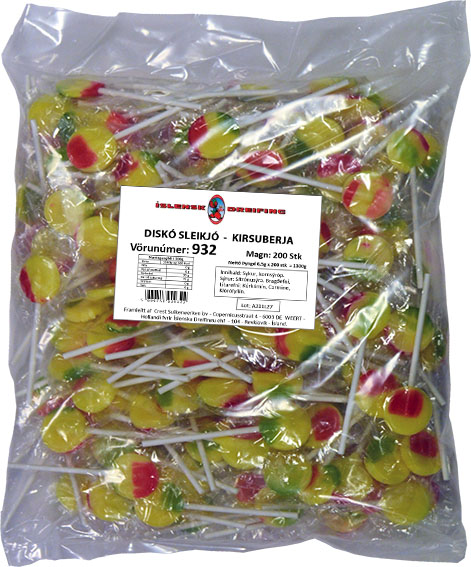 Diskó sleikjó vörunr. 932